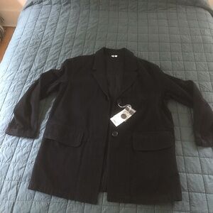uniqlo uuu women long jacket nwt